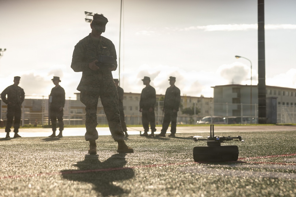 U.S. Marines Conduct Small Unmanned Aerial System Training
