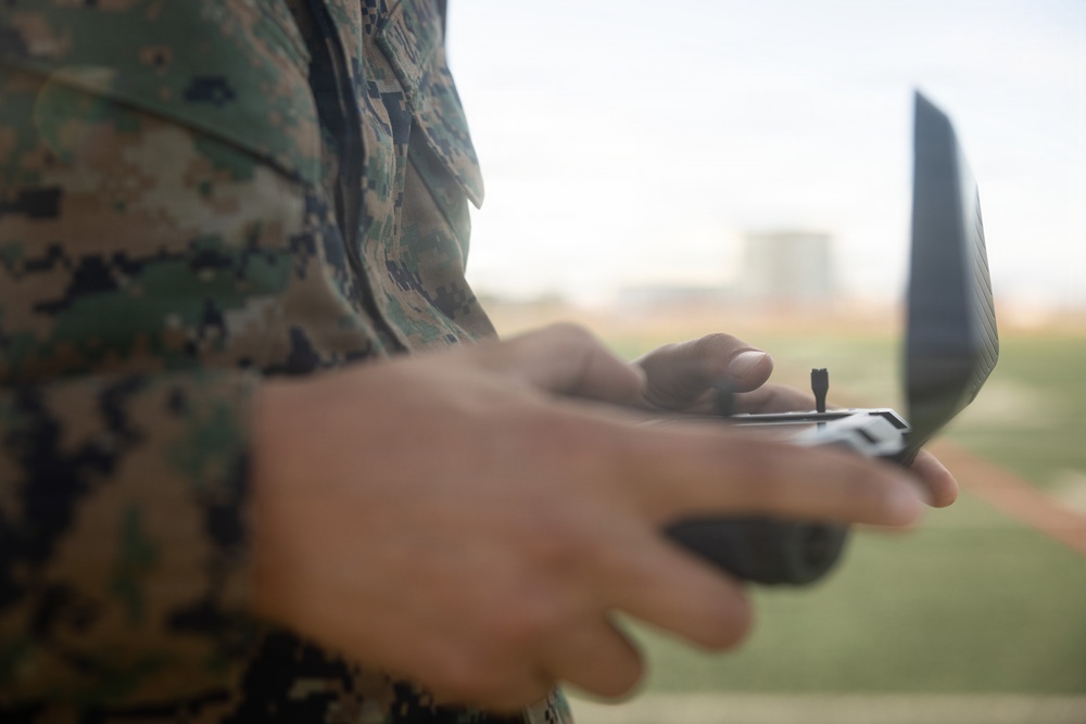 U.S. Marines Conduct Small Unmanned Aerial System Training