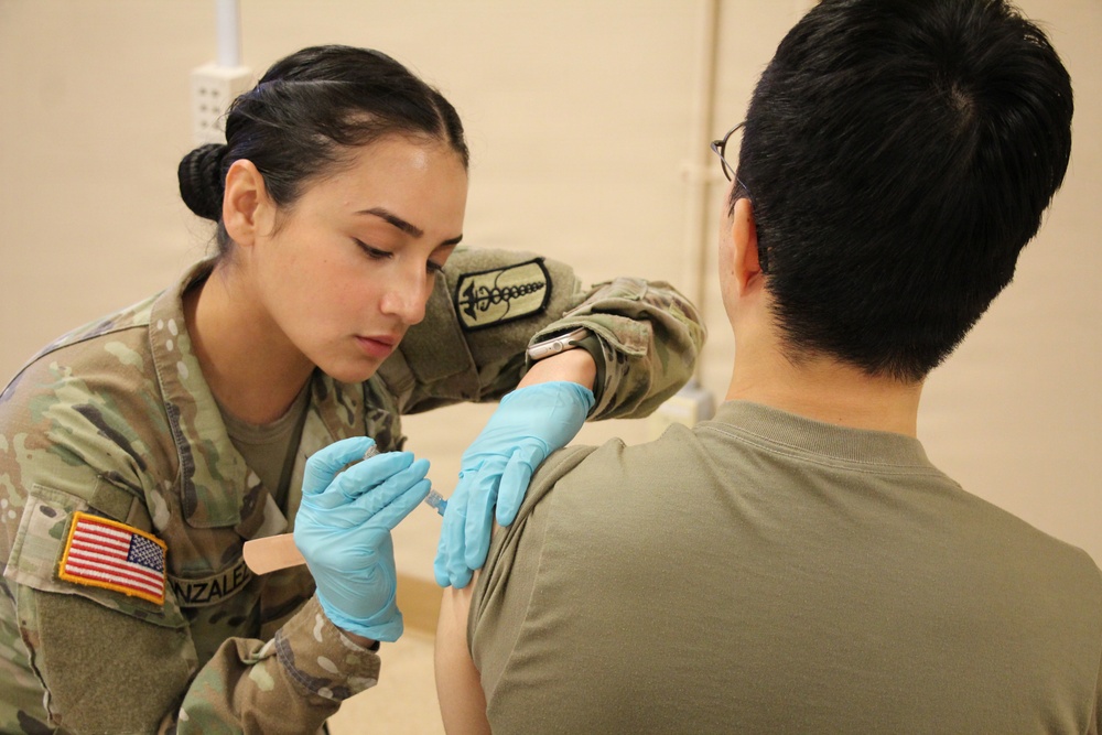 Korean Augmentation to the United States Army Flu Vaccinations