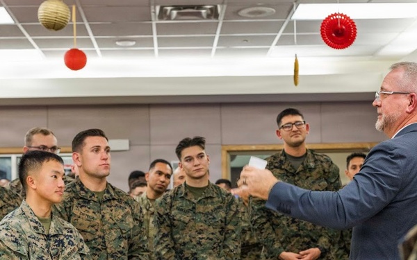 250th Birthday Cake Cutting Ceremony at the USO