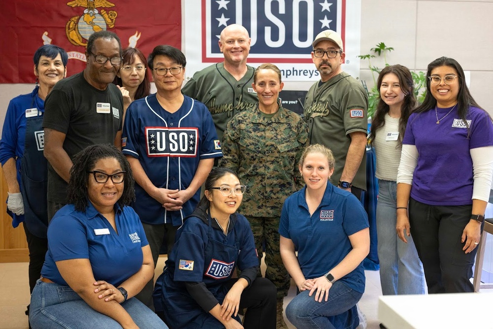 250th Birthday Cake Cutting Ceremony at the USO