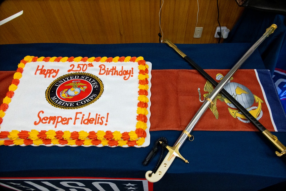 250th Birthday Cake Cutting Ceremony at the USO