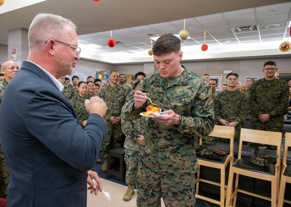 250th Birthday Cake Cutting Ceremony at the USO
