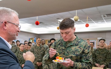 250th Birthday Cake Cutting Ceremony at the USO
