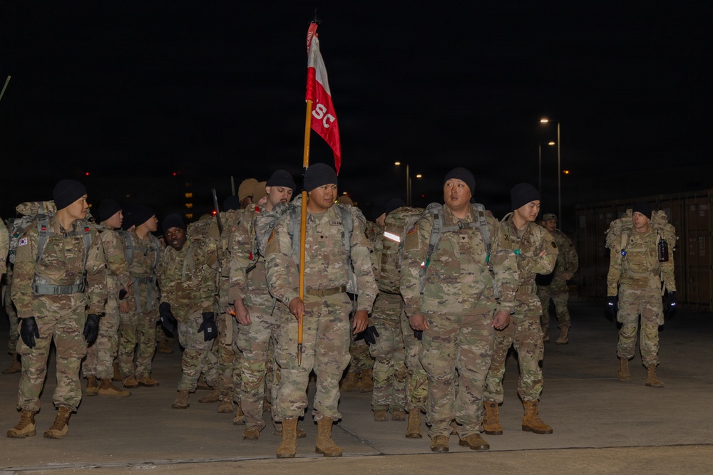 Eighth Army HSC Turkey Ruck March