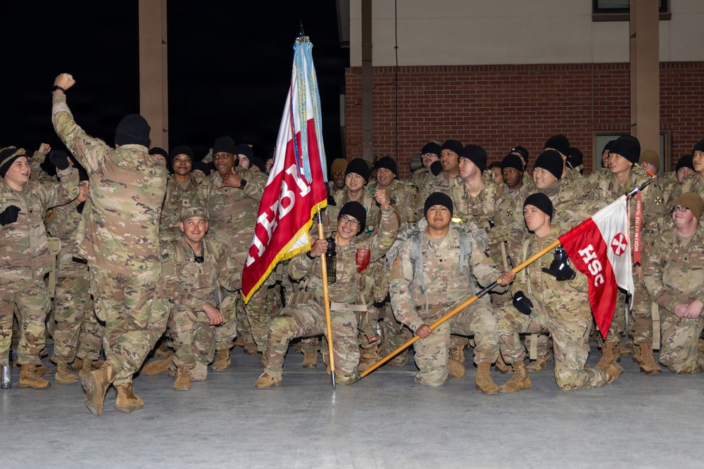 Eighth Army HSC Turkey Ruck March