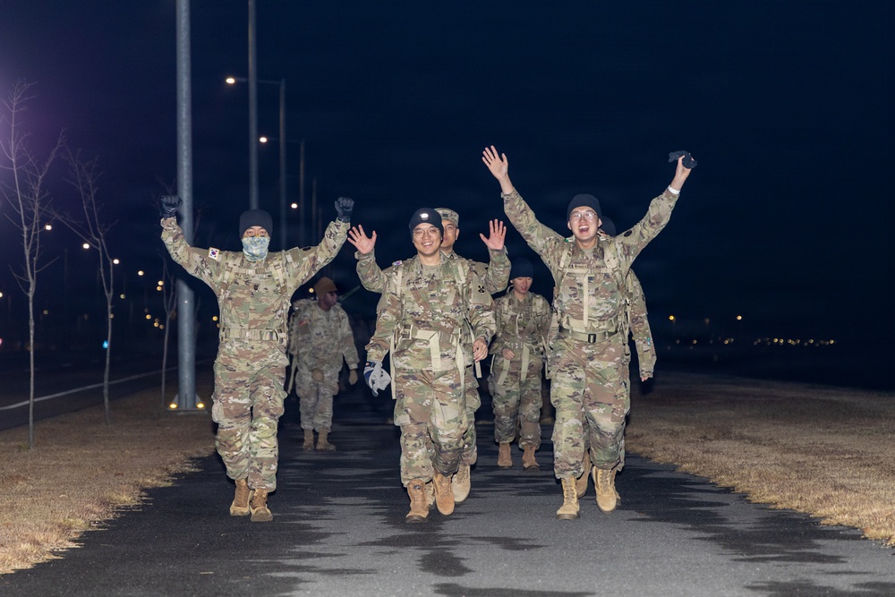 Eighth Army HSC Turkey Ruck March