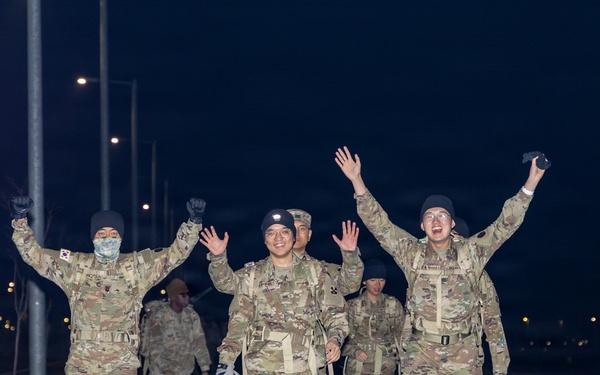 Eighth Army HSC Turkey Ruck March