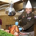 The 403rd AFSB Command Group celebrated Thanksgiving by meal to service members