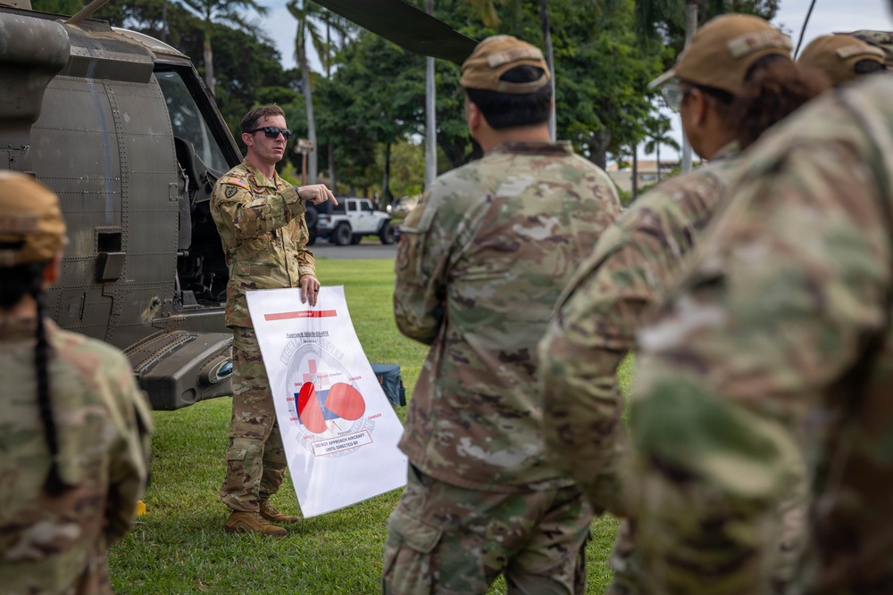 25th CAB Trains with Air Force 15th Medical Group