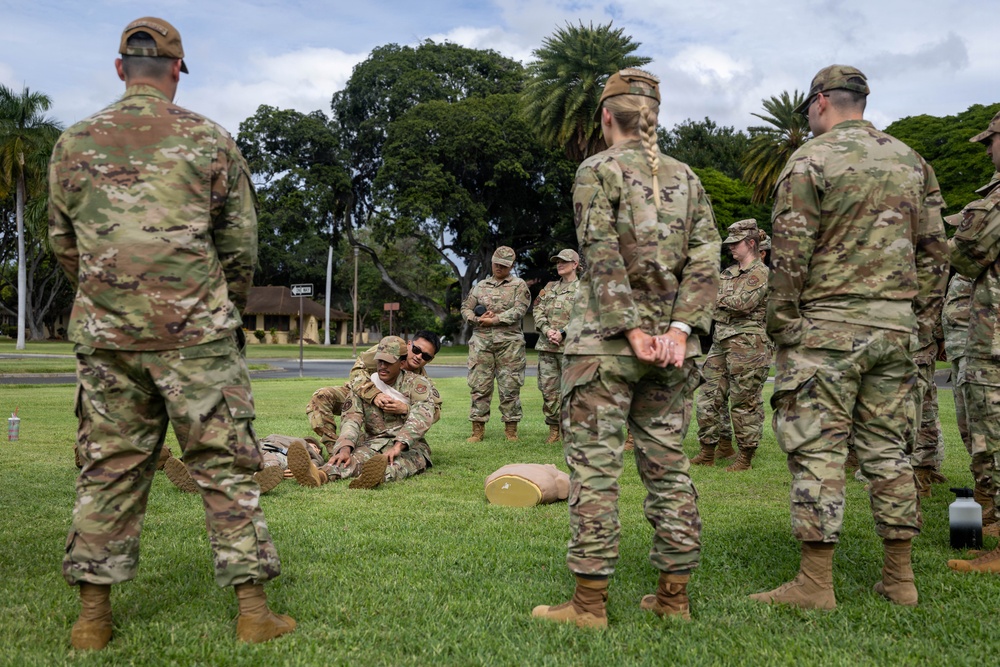 25th CAB Trains with Air Force 15th Medical Group