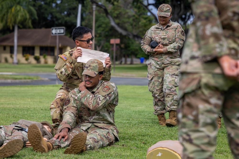 25th CAB Trains with Air Force 15th Medical Group