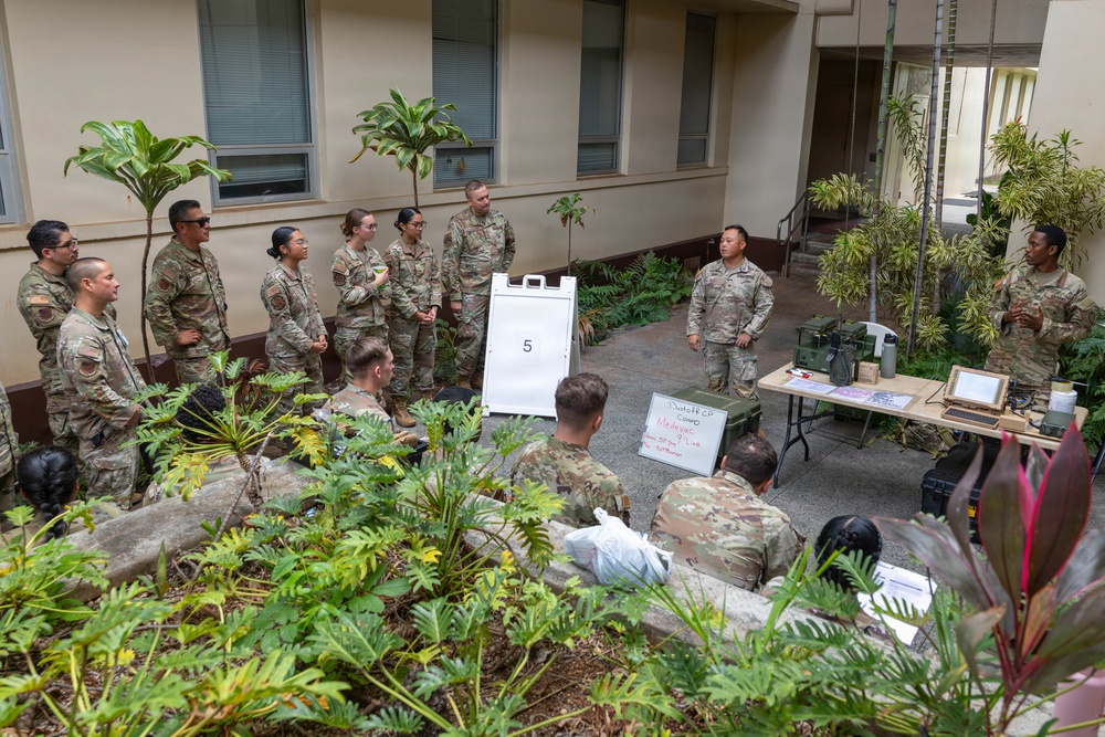 25th CAB Trains with Air Force 15th Medical Group