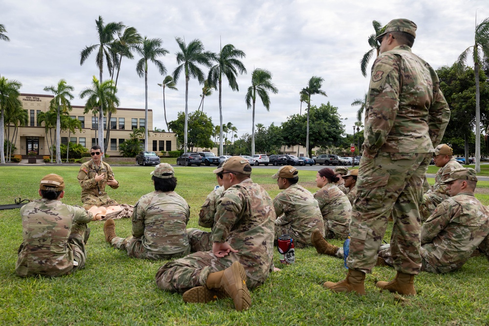 25th CAB Trains with Air Force 15th Medical Group