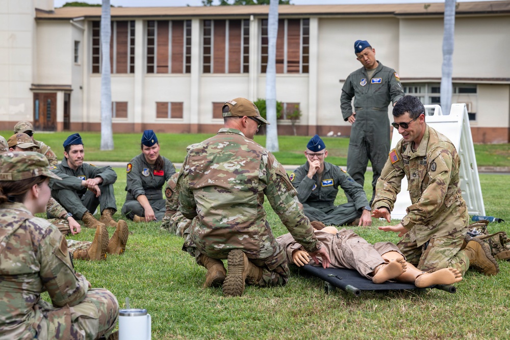 25th CAB Trains with Air Force 15th Medical Group