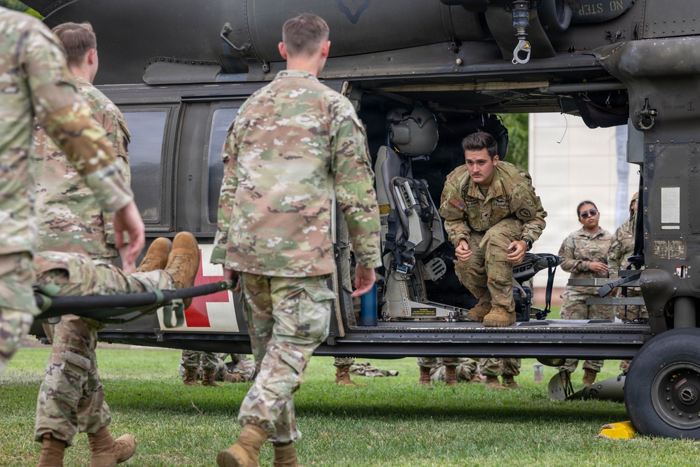 25th CAB Trains with Air Force 15th Medical Group