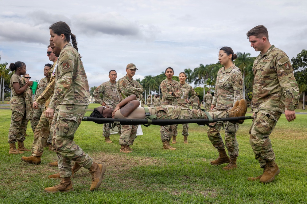 25th CAB Trains with Air Force 15th Medical Group