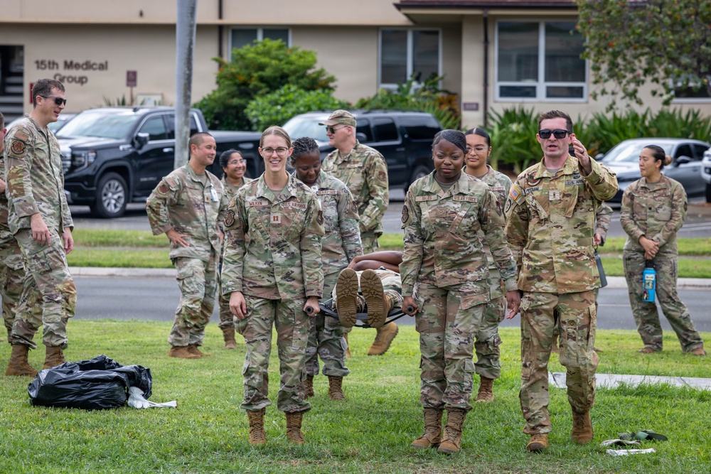 25th CAB Trains with Air Force 15th Medical Group
