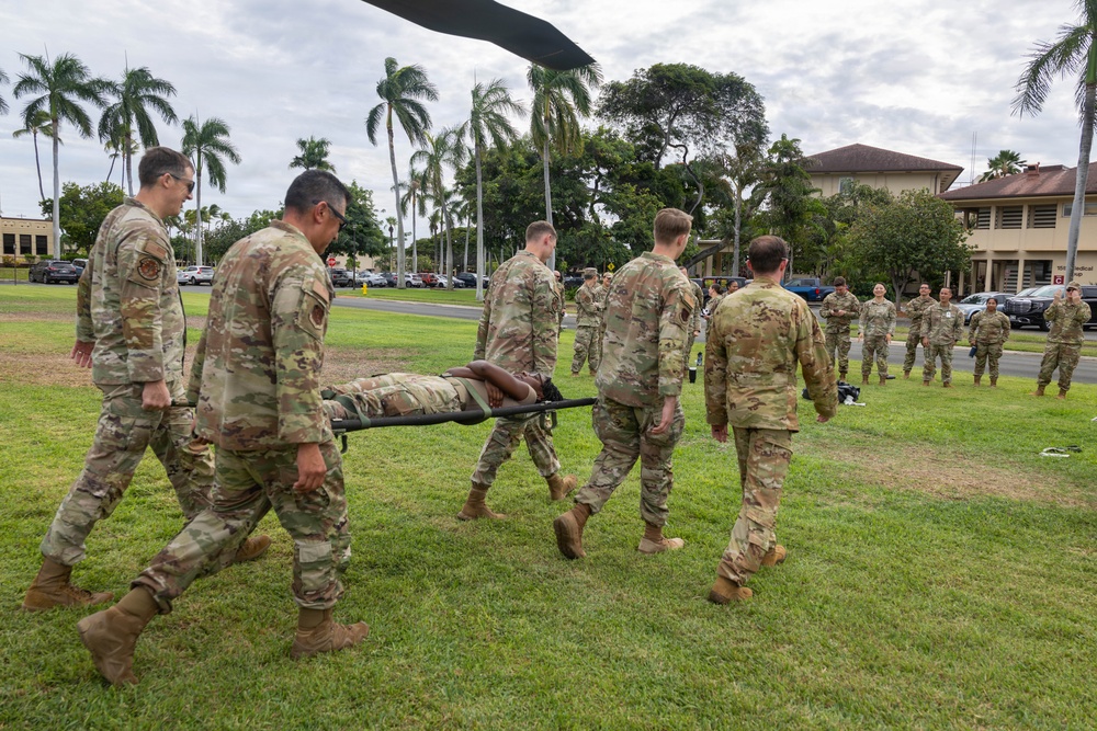 25th CAB Trains with Air Force 15th Medical Group