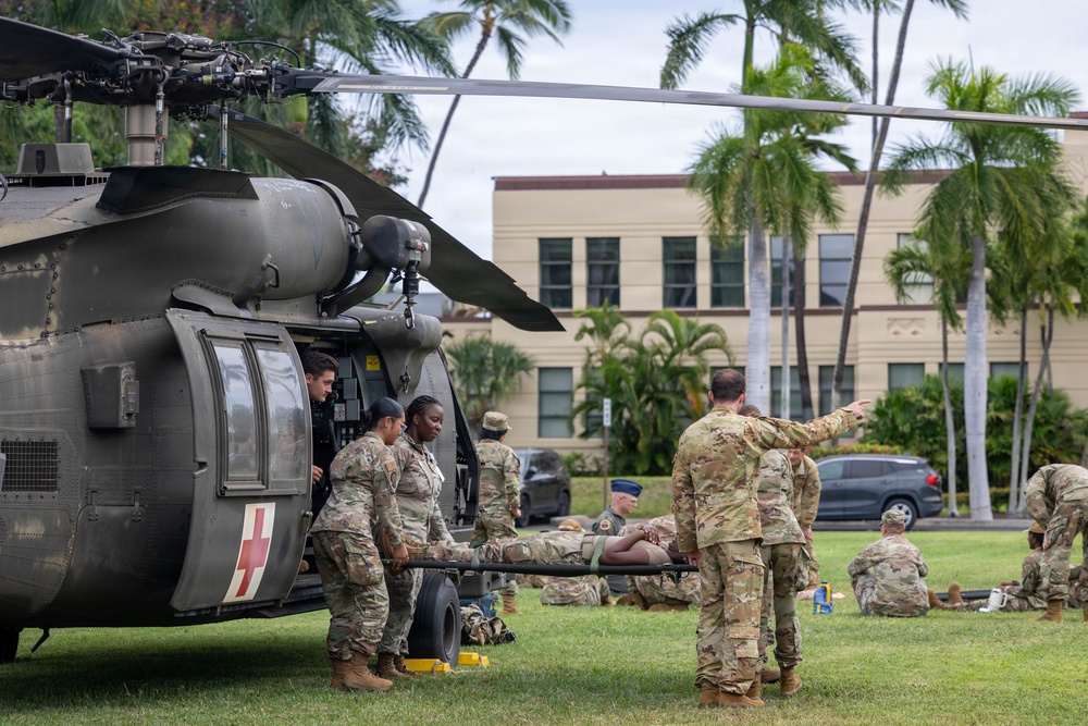 25th CAB Trains with Air Force 15th Medical Group