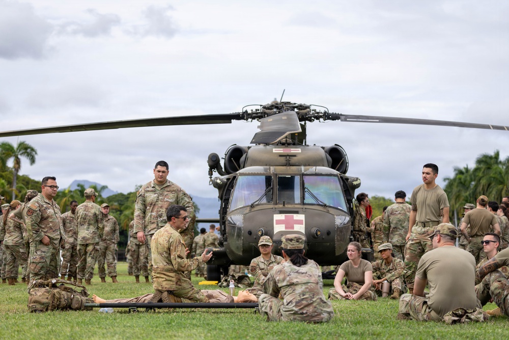 25th CAB Trains with Air Force 15th Medical Group