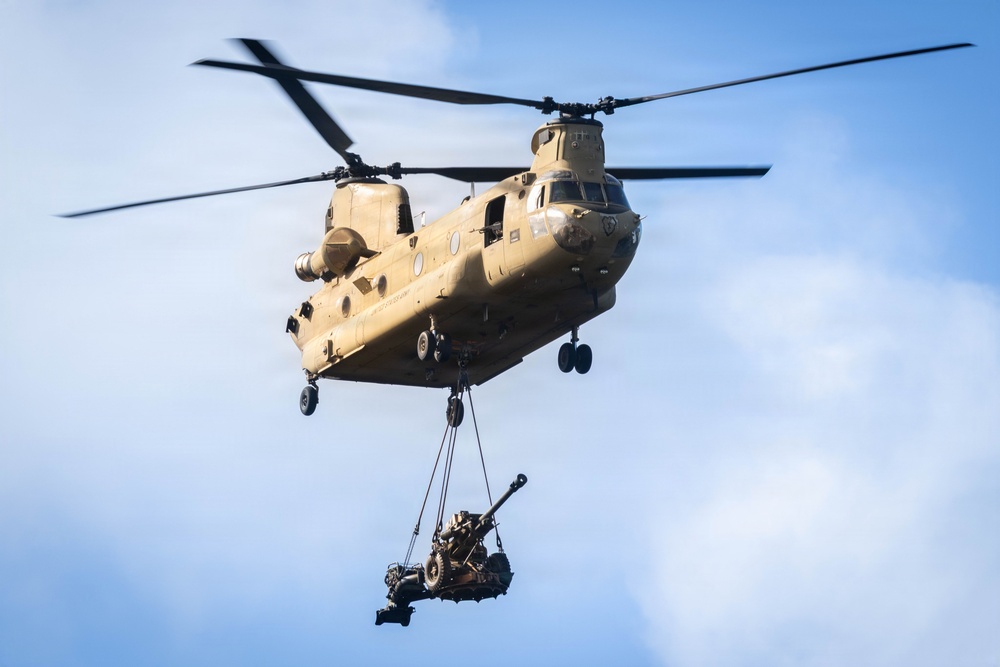 25th CAB and DIVARTY conduct M119 Howitzer Dry Fire