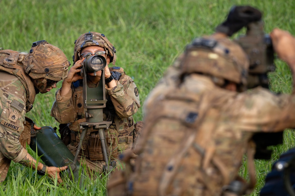 25th CAB and DIVARTY conduct M119 Howitzer Dry Fire