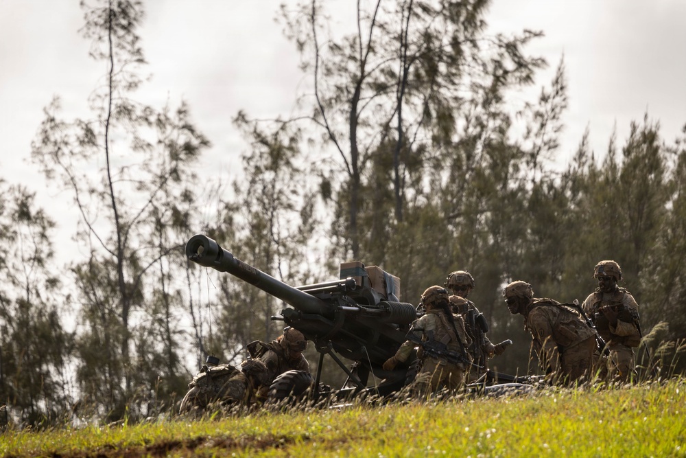 25th CAB and DIVARTY conduct M119 Howitzer Dry Fire