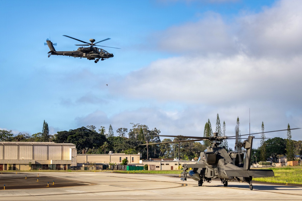 25th CAB Conducts AH-64 Apache Air Assault Operation