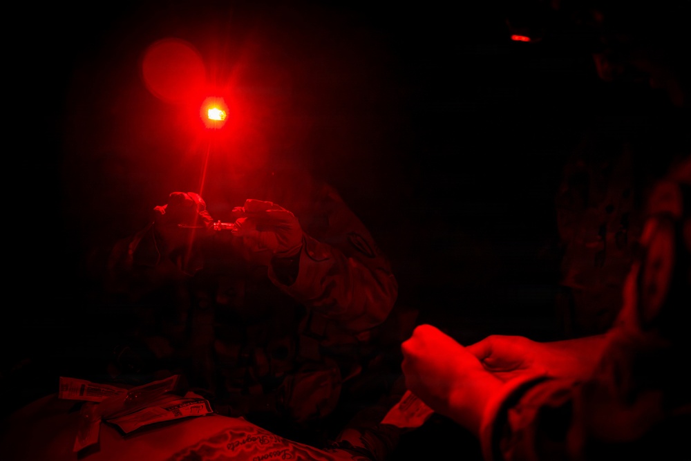 25th ID Conducts Night Operations