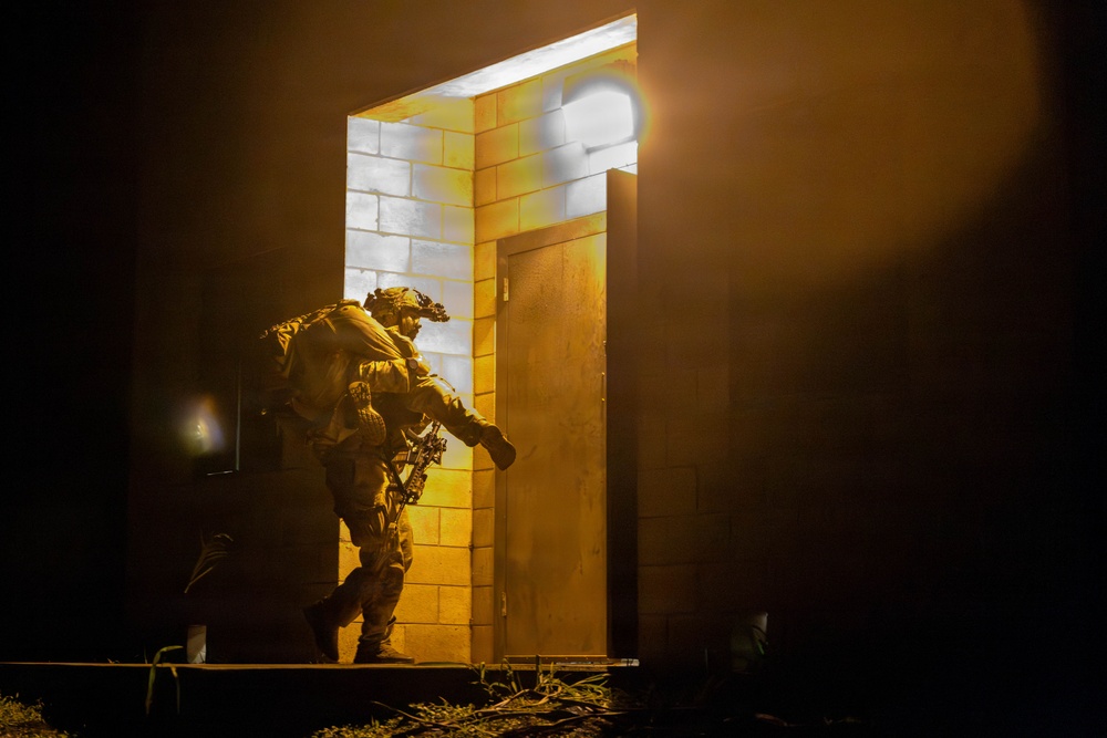 25th ID Conducts Night Operations