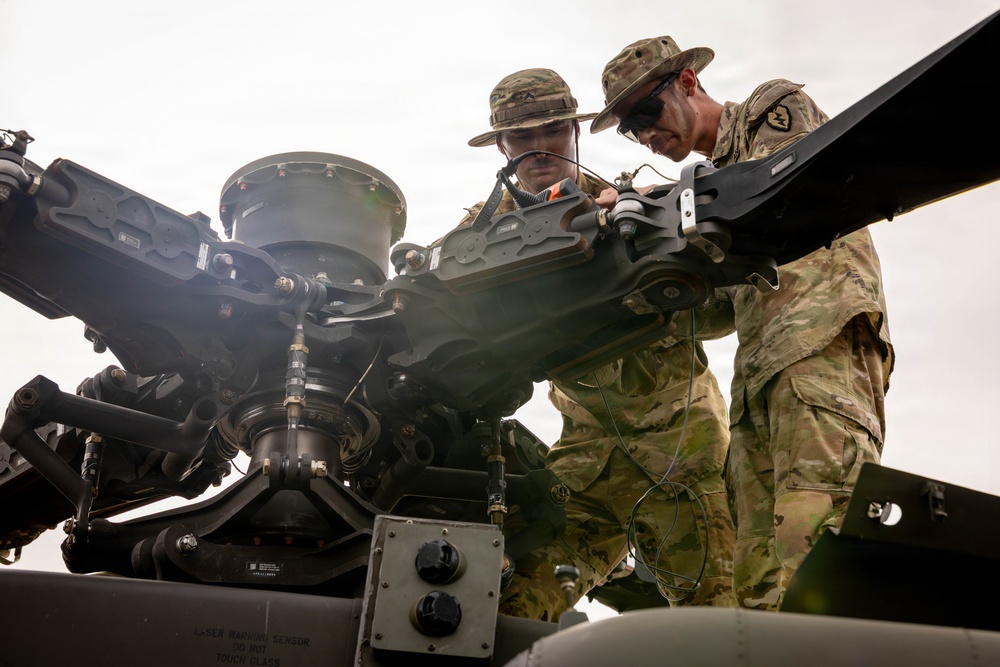 25th CAB Conducts Maintenance at Ford Island