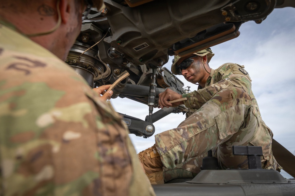 25th CAB Conducts Maintenance at Ford Island