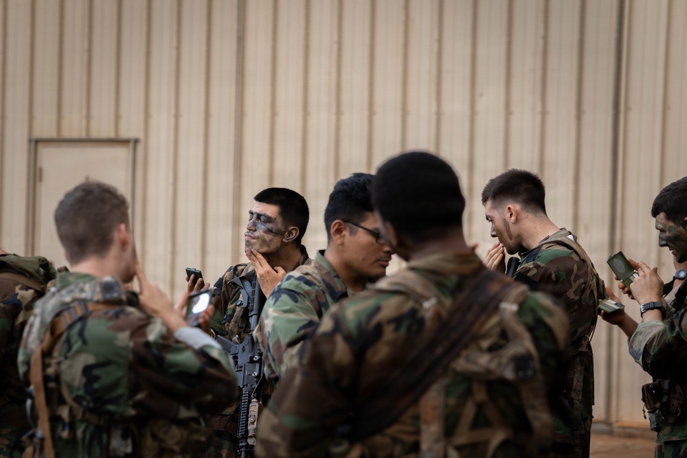 25th CAB Conducts Night Air Assault Operation