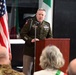 Italian Base Commander for the U.S. installations in Vicenza Change of Command Ceremony