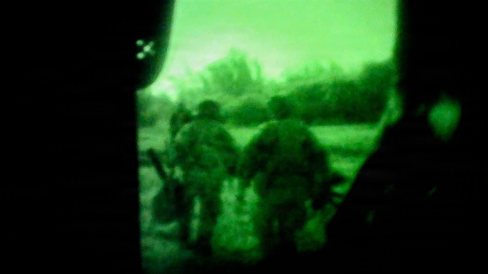 25th CAB Conducts Night Air Assault Operation
