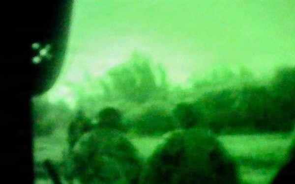 25th CAB Conducts Night Air Assault Operation