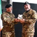 Italian Base Commander for the U.S. installations in Vicenza Change of Command Ceremony