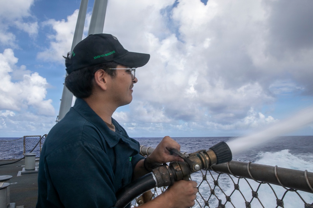 USS Fitzgerald (DDG 62) conducts routine underway operations