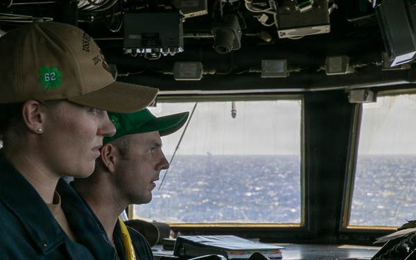 USS Fitzgerald (DDG 62) conducts routine underway operations