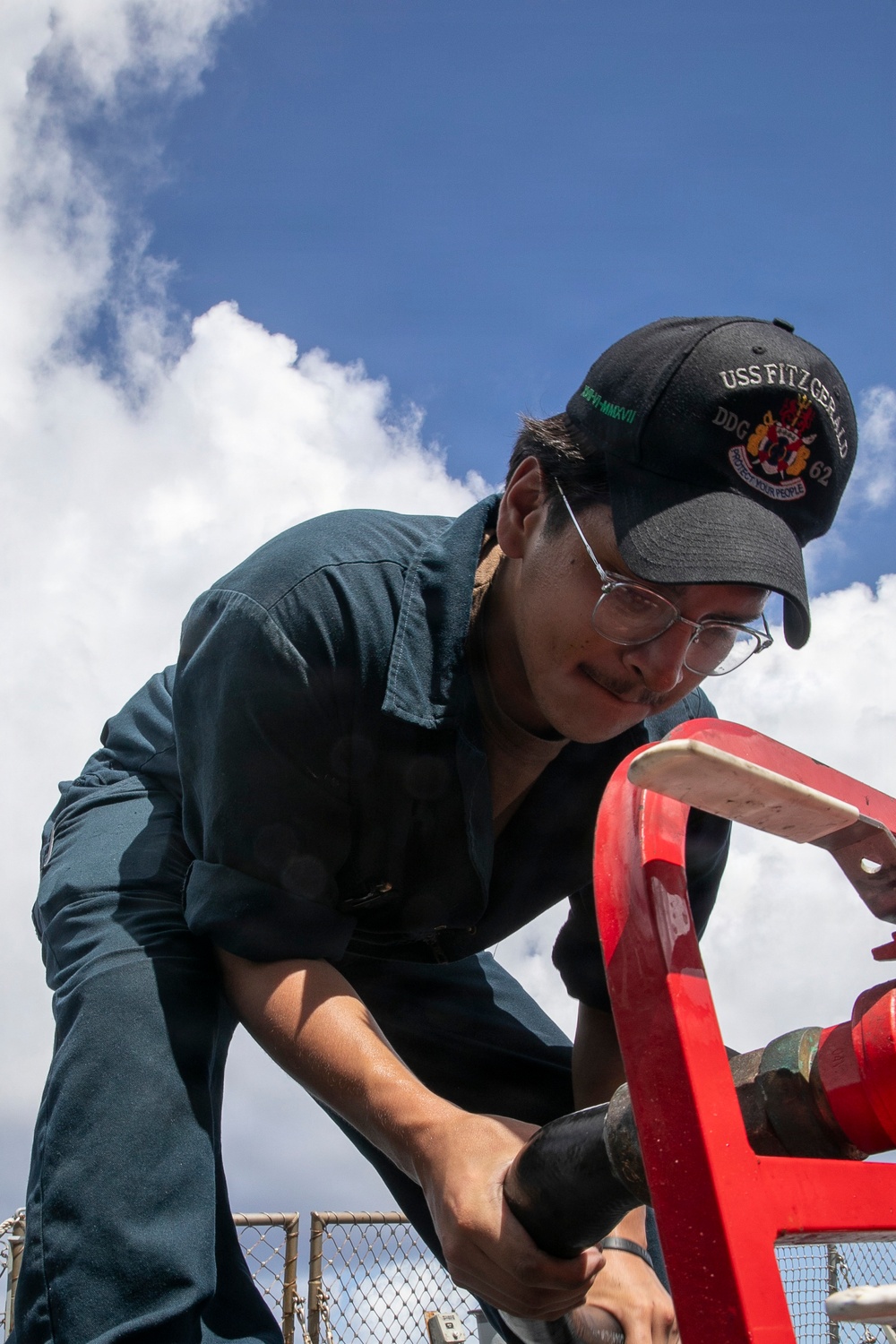 USS Fitzgerald (DDG 62) conducts routine underway operations