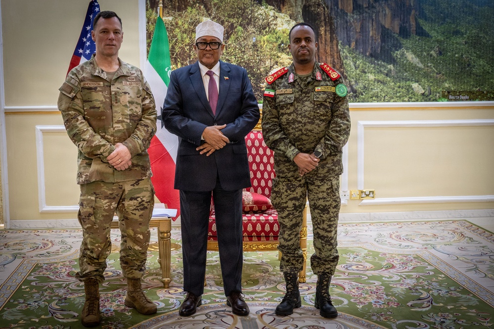 US Africa Command conducts a series of high-level visits to Africa, with stops in Ethiopia and in Somalia’s member states of Somaliland and Puntland