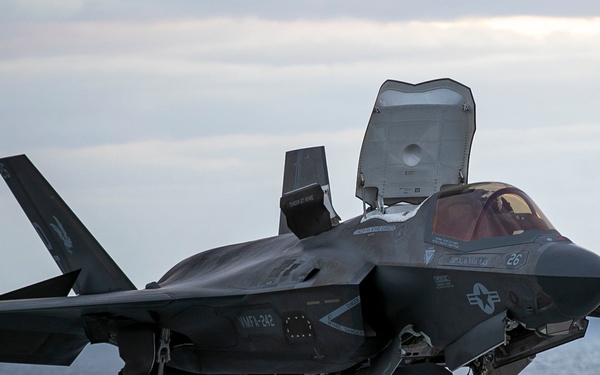 USS Tripoli Conducts F-35 Lightning Flight Operations