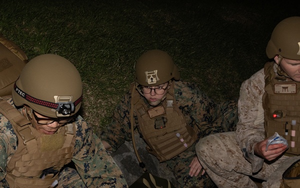 U.S. Navy Hospital Corpsmen conduct Tactical Combat Casualty Care during a Combat Medical Course