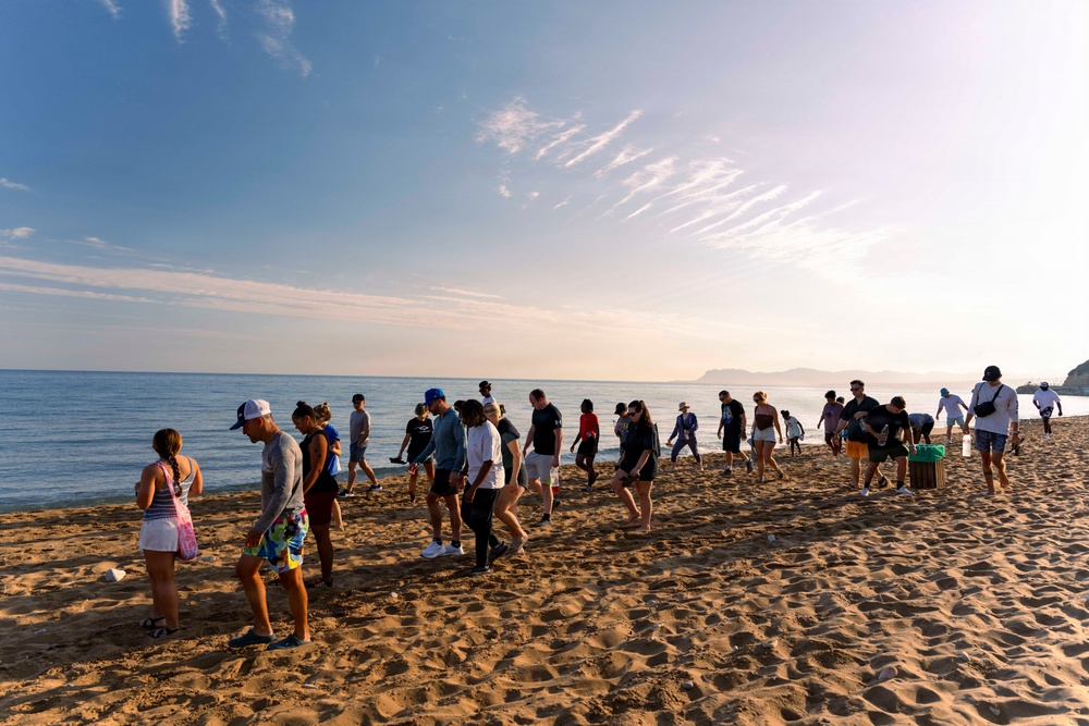 NSA Souda Bay Sea Turtle Community Relations Event