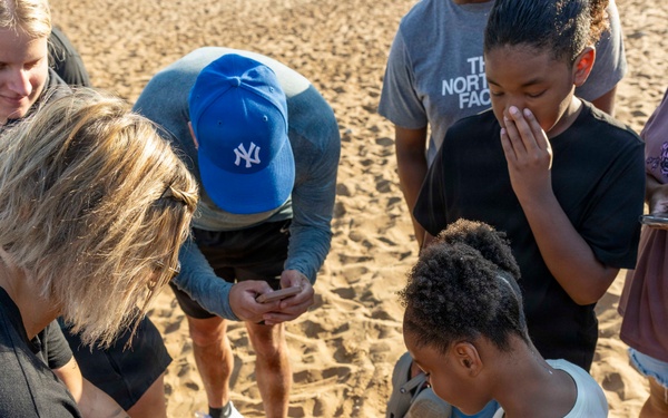 NSA Souda Bay Sea Turtle Community Relations Event