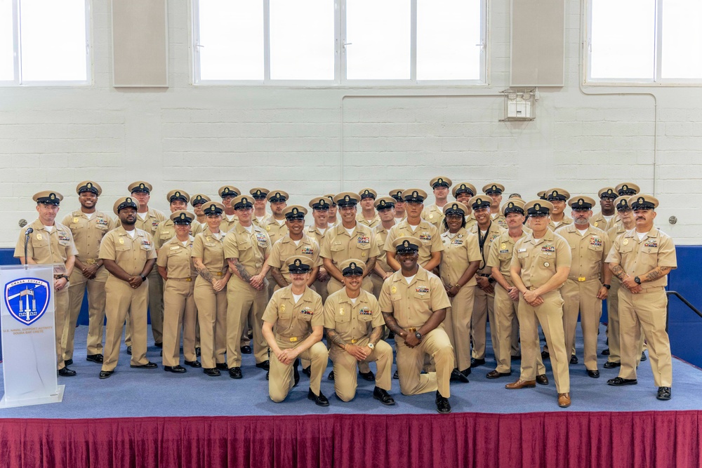 NSA Souda Bay Chief Pinning Ceremony 2025