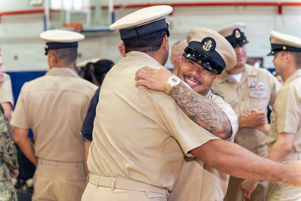 NSA Souda Bay Chief Pinning Ceremony 2025