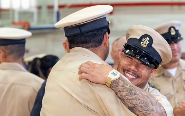 NSA Souda Bay Chief Pinning Ceremony 2025