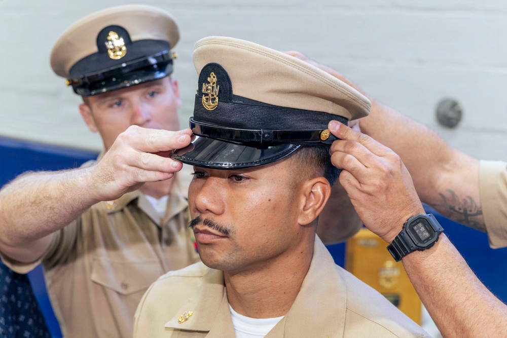 NSA Souda Bay Chief Pinning Ceremony 2025